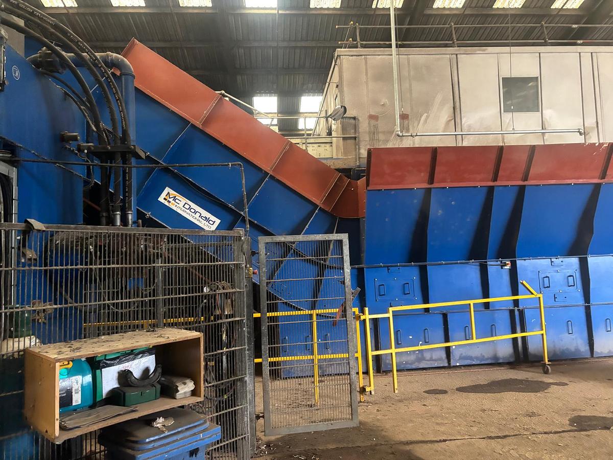 Used 2012 PAAL HTR 700 Fully Automatic Baler & Crosswrap System