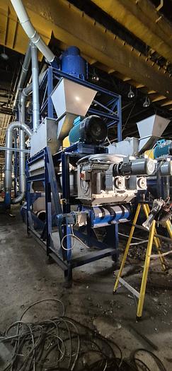Used 2022 Impact Air Systems Comprising of Zig Zag Zac 1200, Cyclone System, Air knife and Rotary Separator
