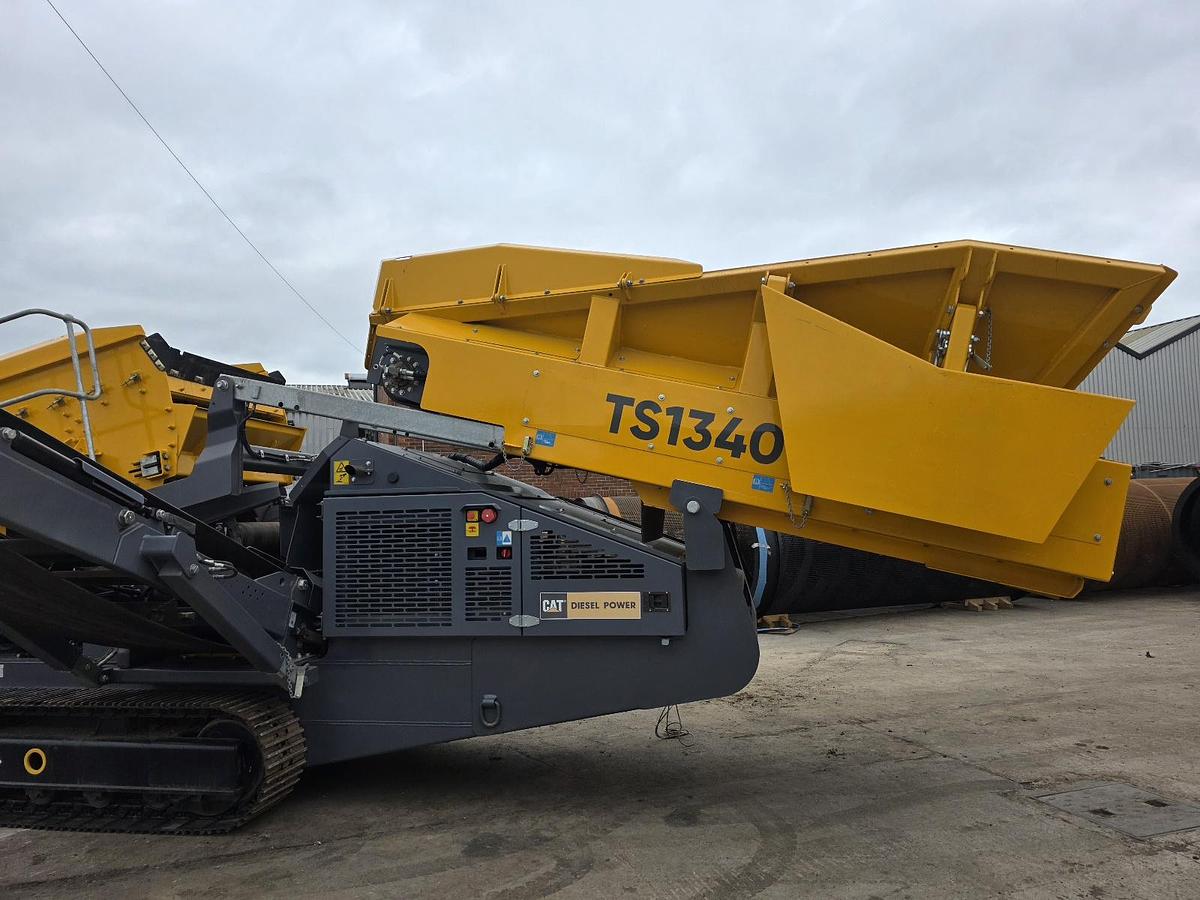 Used 2023 Tesab 1340 Track 2 Deck Scalping Screen Screener