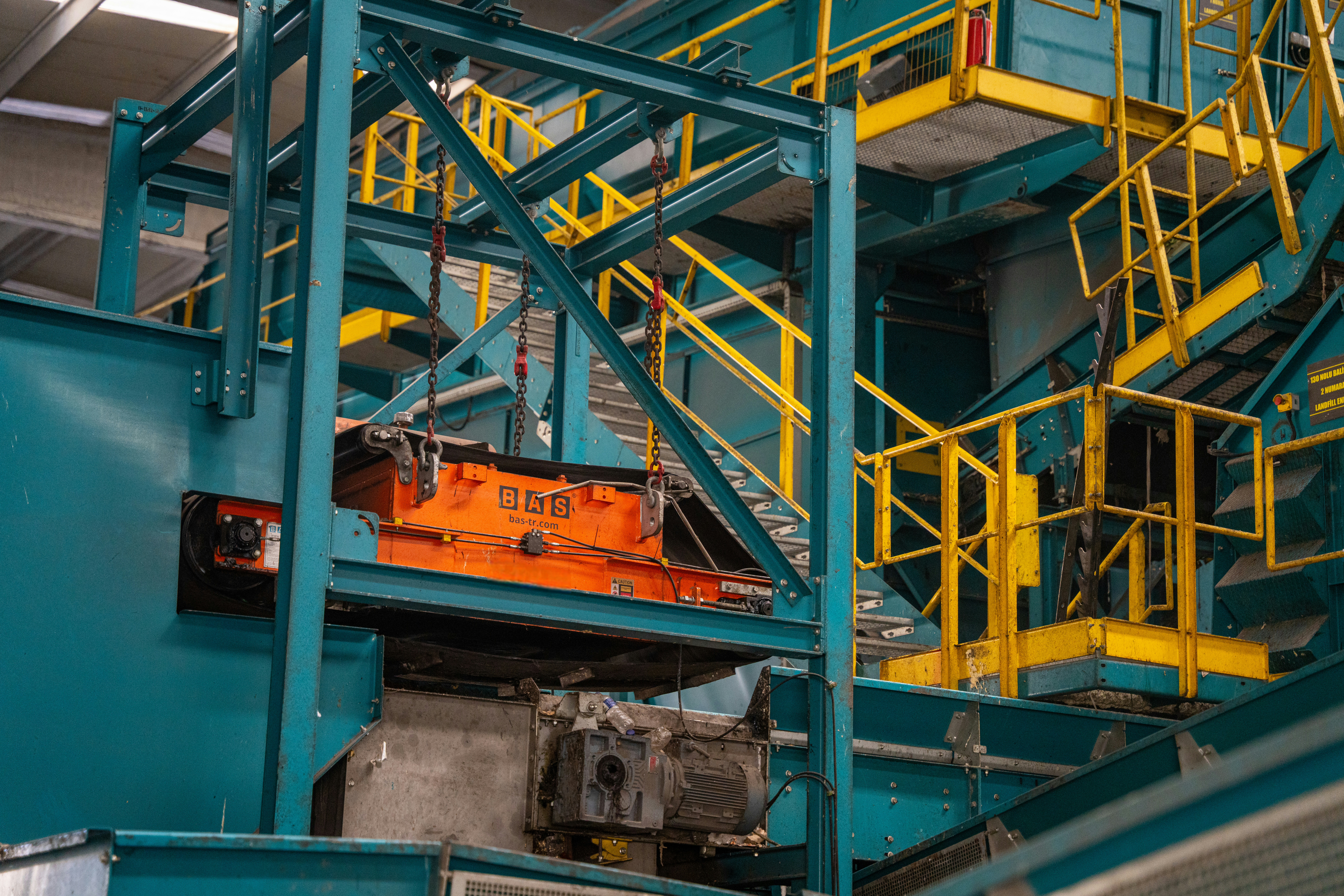 2026 BAS EMBS-C-100 Electromagnetic Overband Metal Separator