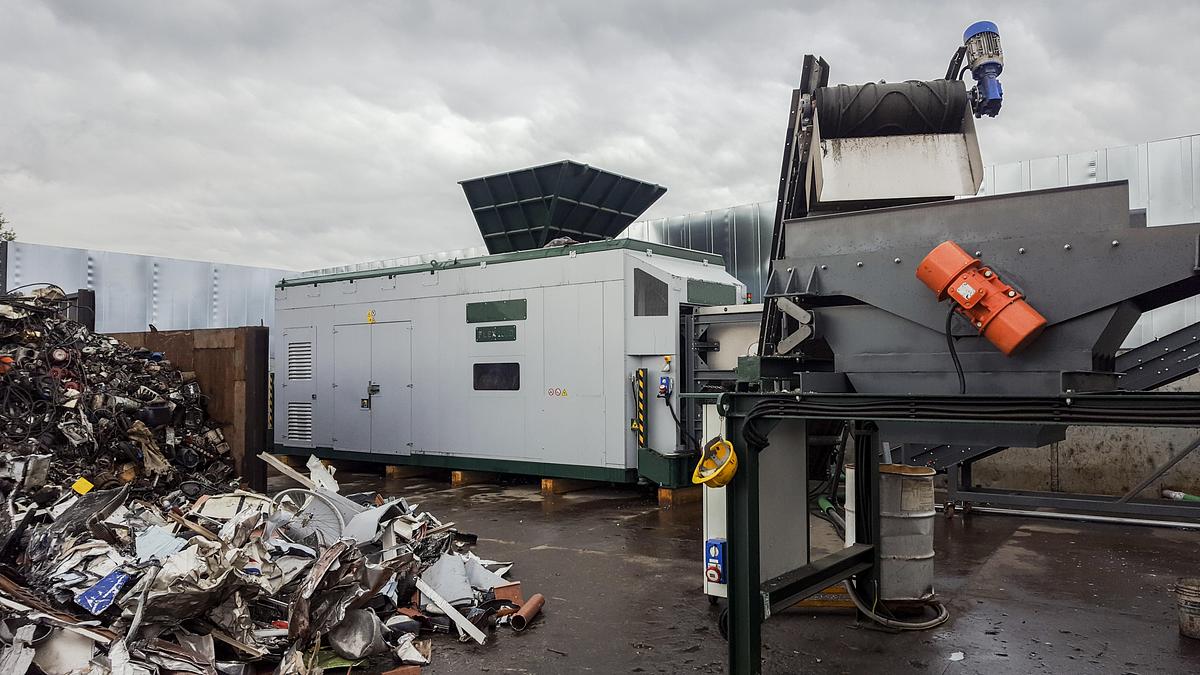 Panizzolo Flex 1000 Mobile Drum Hammer Mill