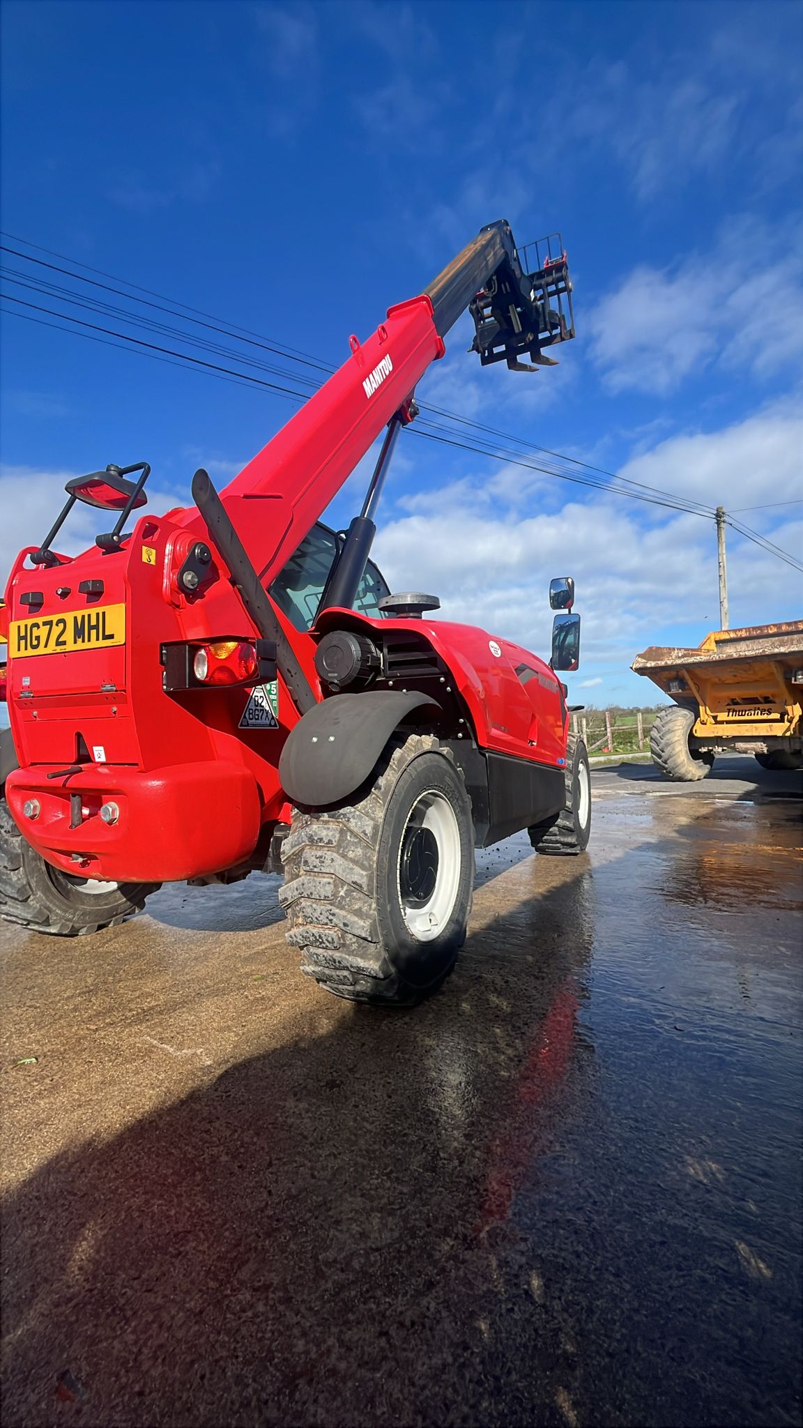 Used 2023 Manitou MT 625 H Compact Telehandler