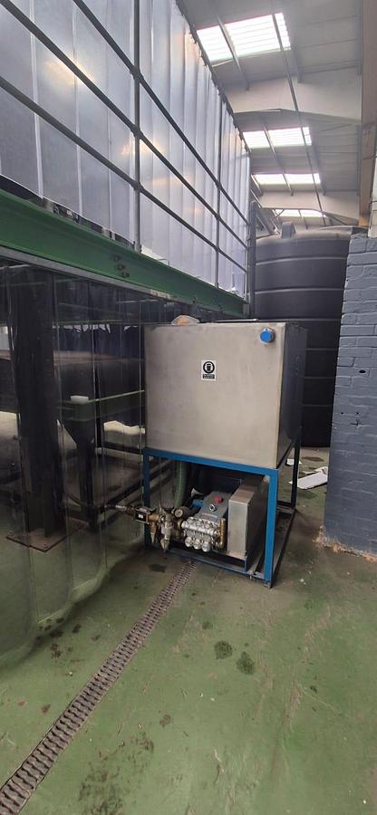 Used 2021 Micronics 1000 Sidebar Filter Cake Press Recycling Plant 