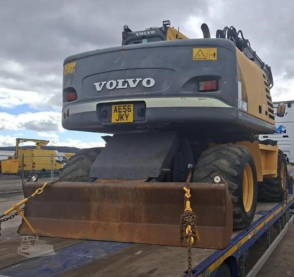 Used 2006 Volvo EW140B Wheel Wheeled Excavator