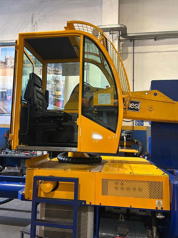 Used Ecotecnica S 5250-G Scrap Metal Baling Press