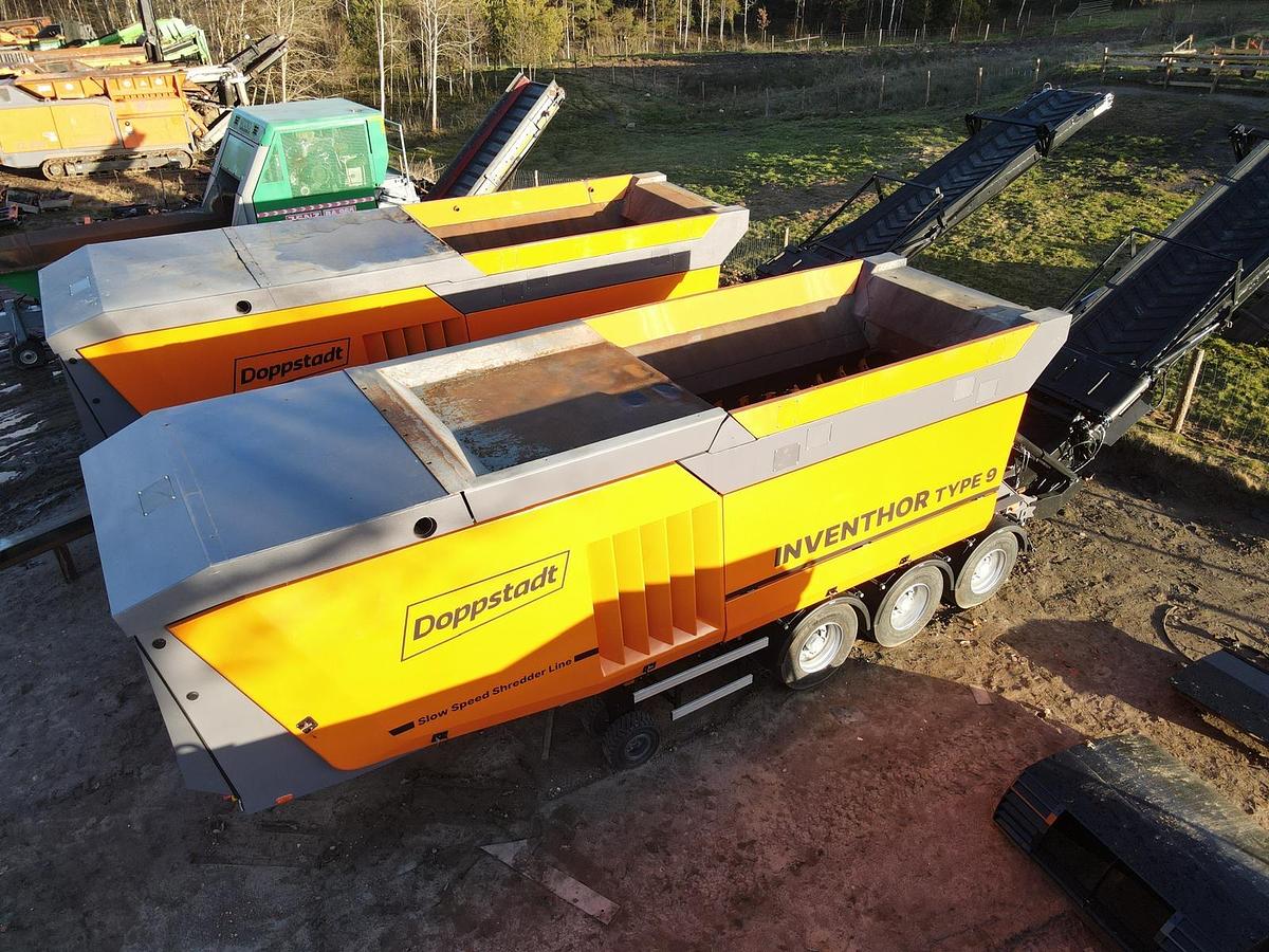 Used 2020 Doppstadt Inventhor 9 SA Slow-speed Shredder