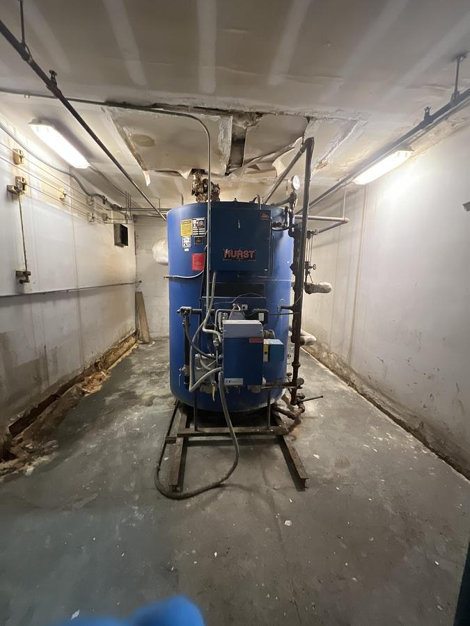 Used 2017 Hurst Boiler & Welding Co 4VT-G-40-150 VT Cyclone Steam Boiler