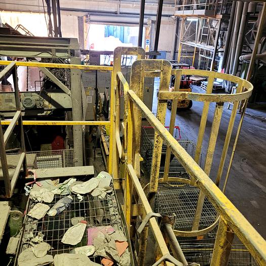 Used Full and comprehensive Plastics washing and drying line