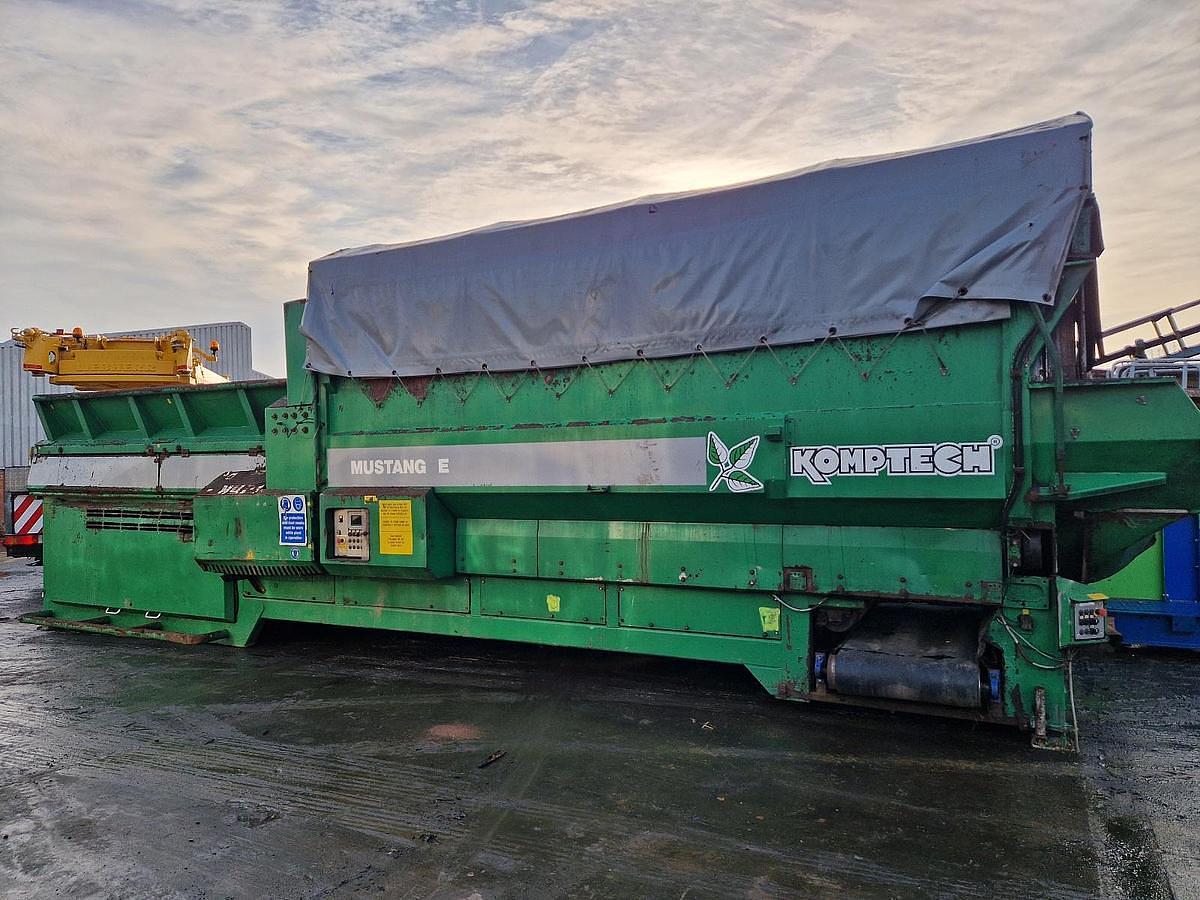 Used 2008 Komptech Mustang Static Trommel Screen Screener