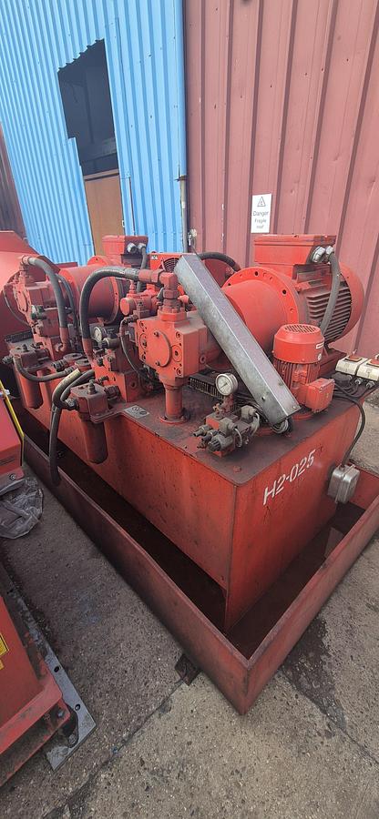 Used 2009 Parker  twin Hydraulic powerpack