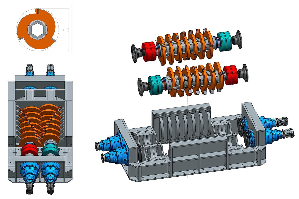 Panizzolo PSH Kraken 2300 Pre-Shredder