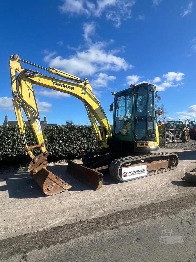 Used 2013 Yanmar VIO50U Mini Excavator 