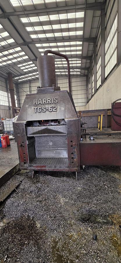 Used Harris TGS 62 Ferrous Metal Scrap Baler
