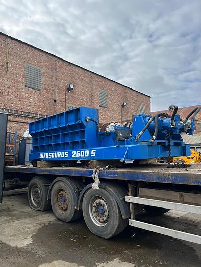 Used 2009 DINOSAURUS 2600 S Static Slow-speed Twin-shaft Shredder