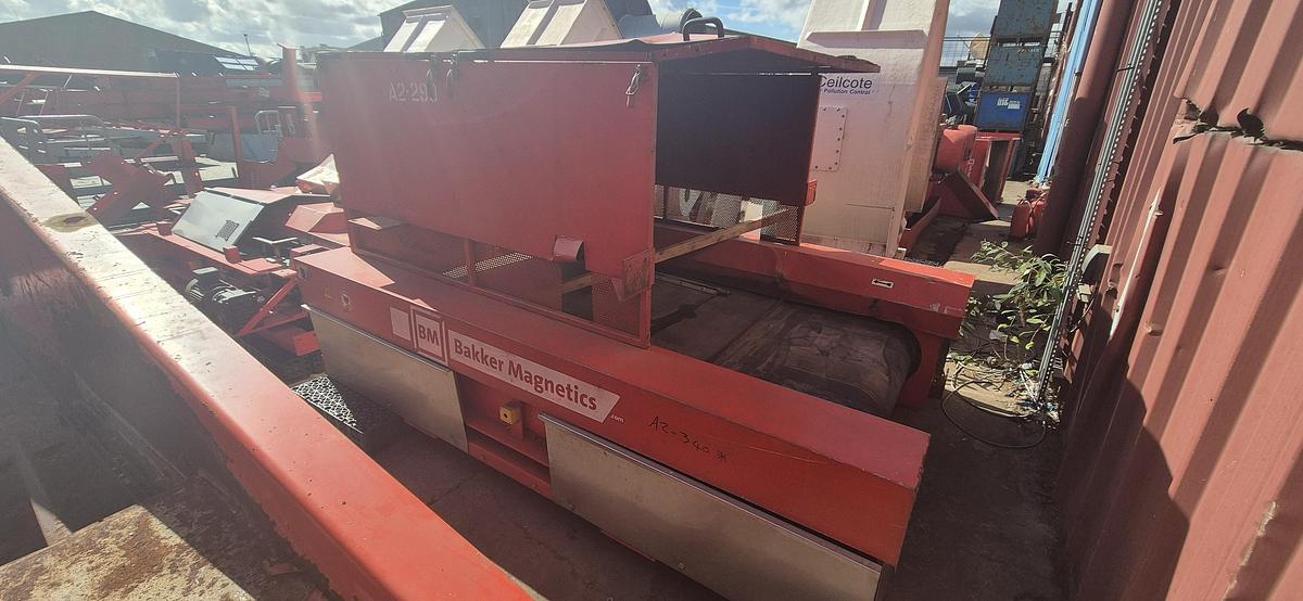 Used 2008 Bakker Magnets  Eddy Current Separator