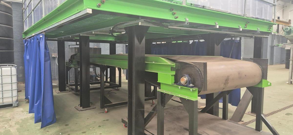 Used 2021 Micronics 1000 Sidebar Filter Cake Press Recycling Plant 