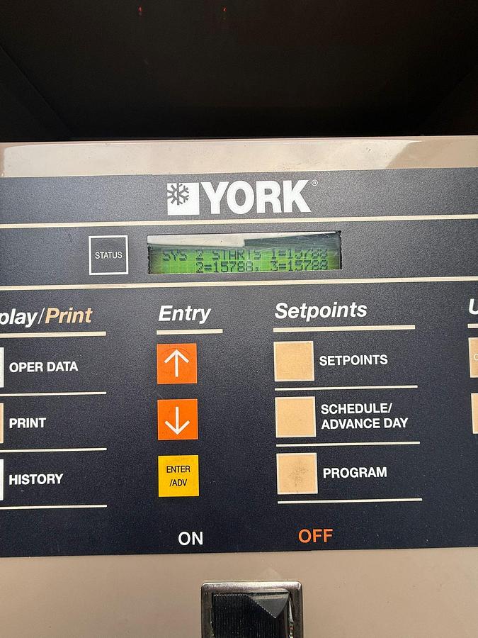 Used 2017 York R410A Chiller Cooling System