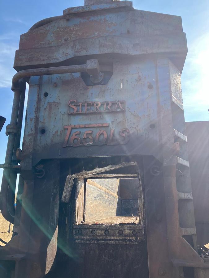 Used Sierra T 650 LS Metal Shear Baler