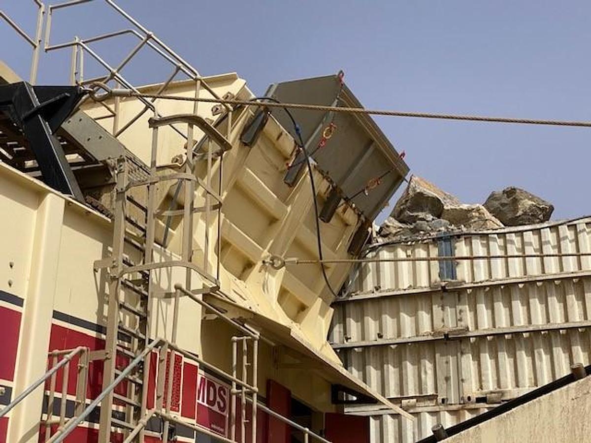 Used 2019 Terex MDS M820 Tracked Trommel Screen Screener