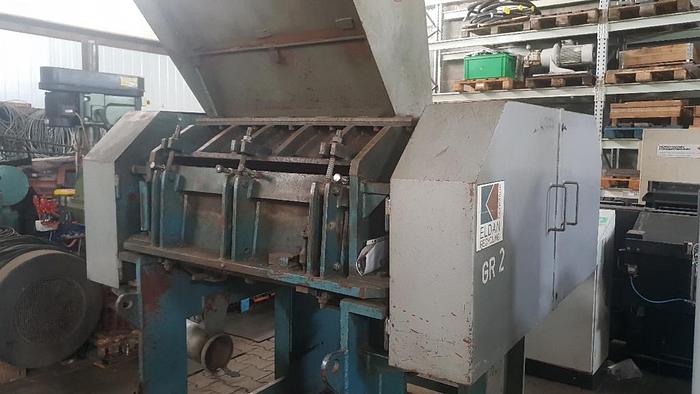 Used Eldan FG50 and 52 Granulators