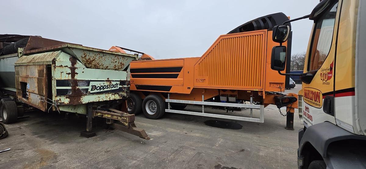 Used 2011 Doppstadt AK 530 High-speed Shredder Spare & Repairs Only
