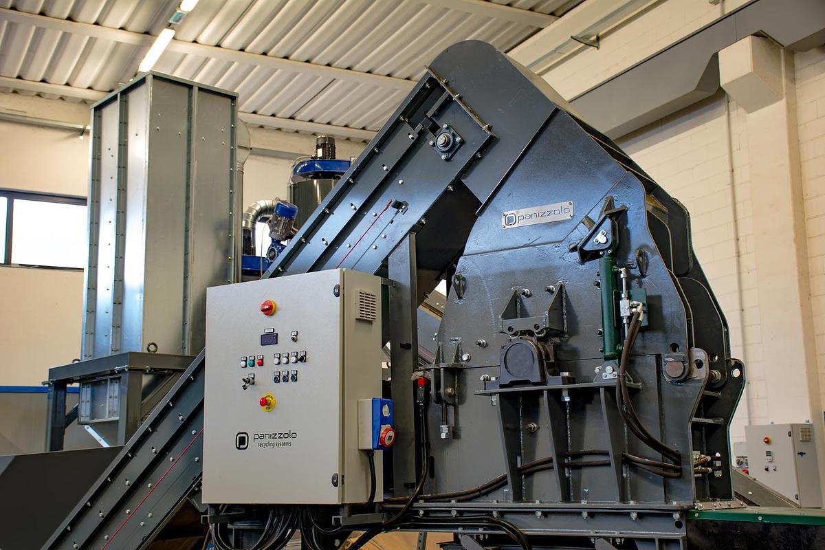 Panizzolo 400 Industry Pre-refining Hammer Mill