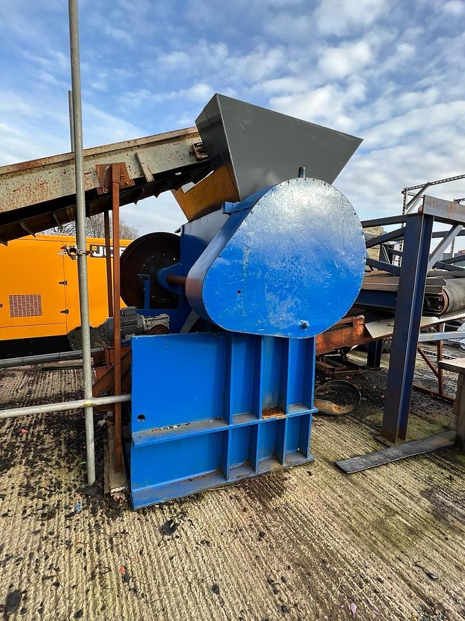 Used MTB 1700 Super Chopper Eldan 1200 Tyre Recycling Line