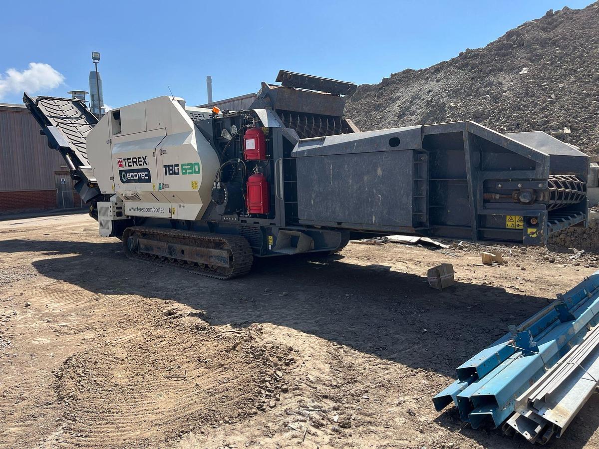Used 2023 Terex TBG 630 High Speed Shredder