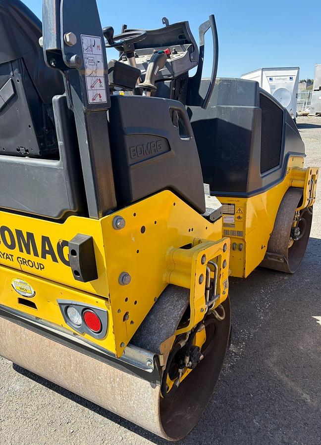 Used 2019 Bomag BW 120 AD-5 Tandem Roller Compactor