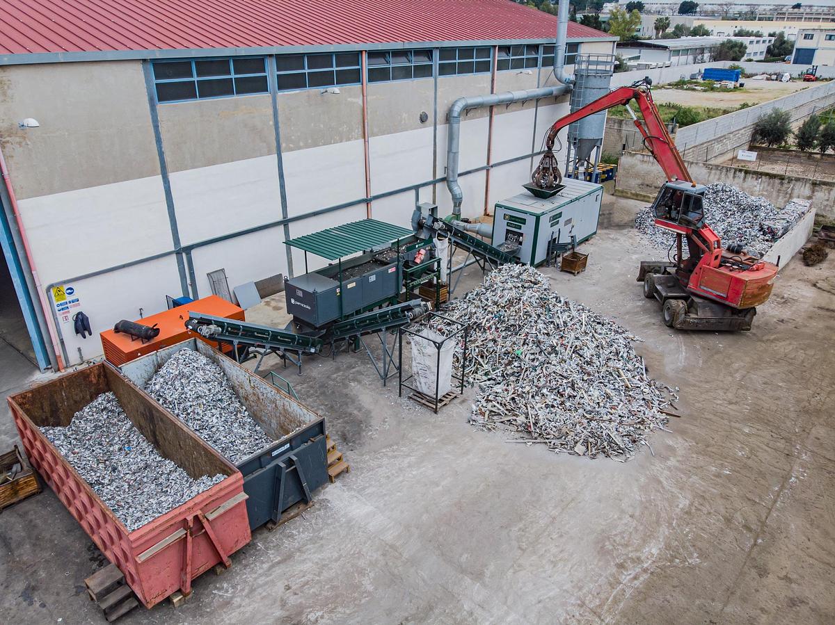 Panizzolo Flex 500 Flex Mobile Drum Hammer Mill