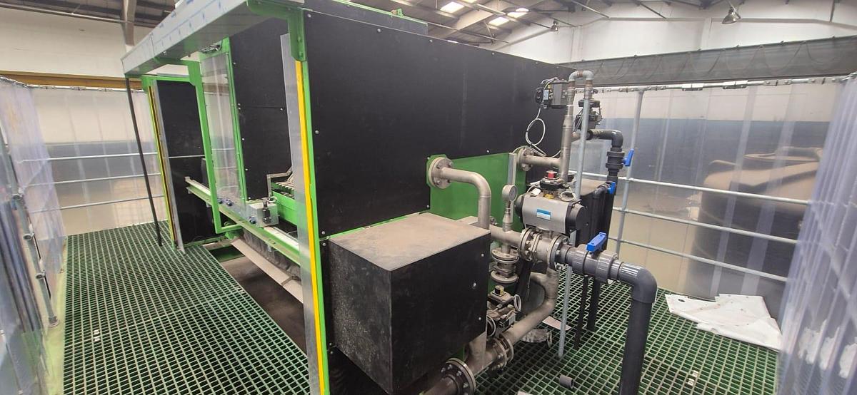 Used 2021 Micronics 1000 Sidebar Filter Cake Press Recycling Plant 