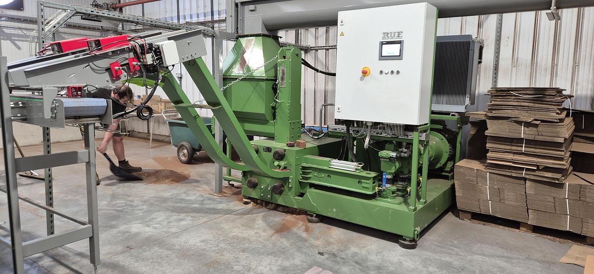 Used RUF/Bulk Automation Briquetting & Packing/Filling Line