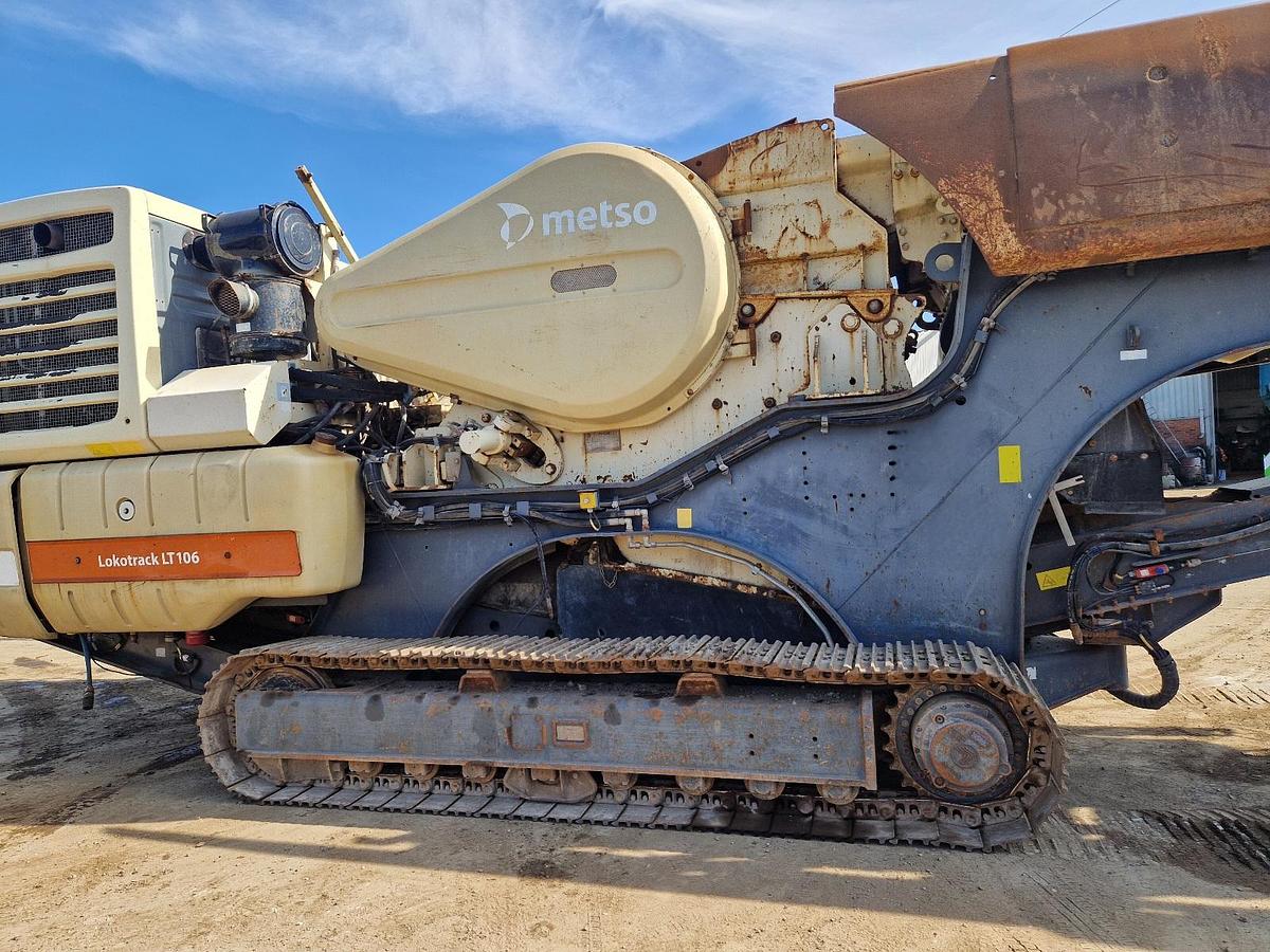 Used 2015 Metso LT106 Tracked Jaw Crusher