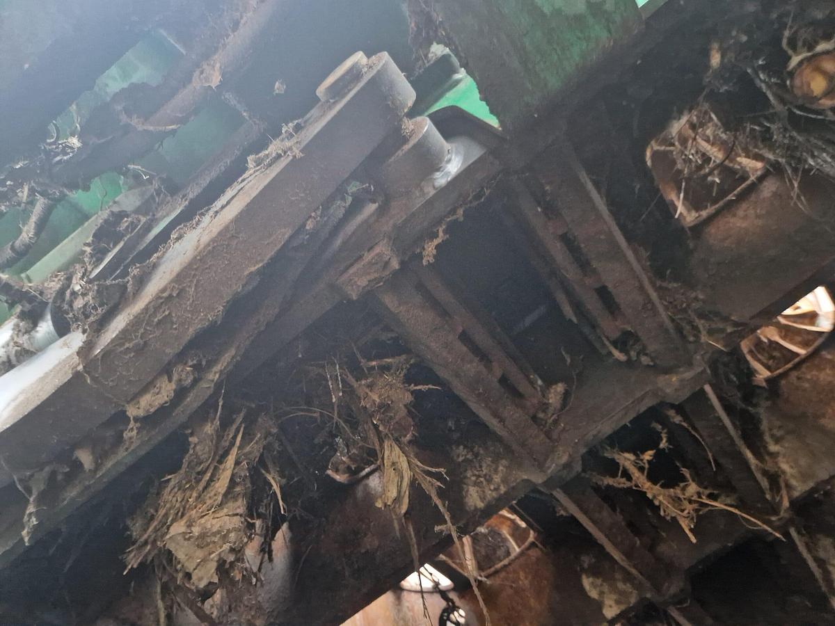 Used 2008 Komptech Crambo 3400 E Electric Twin-shaft Slow-speed Static Shredder