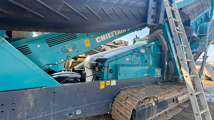 Used 2020 Powerscreen Chieftain 2100X 3 Deck Inclined Screen Screener