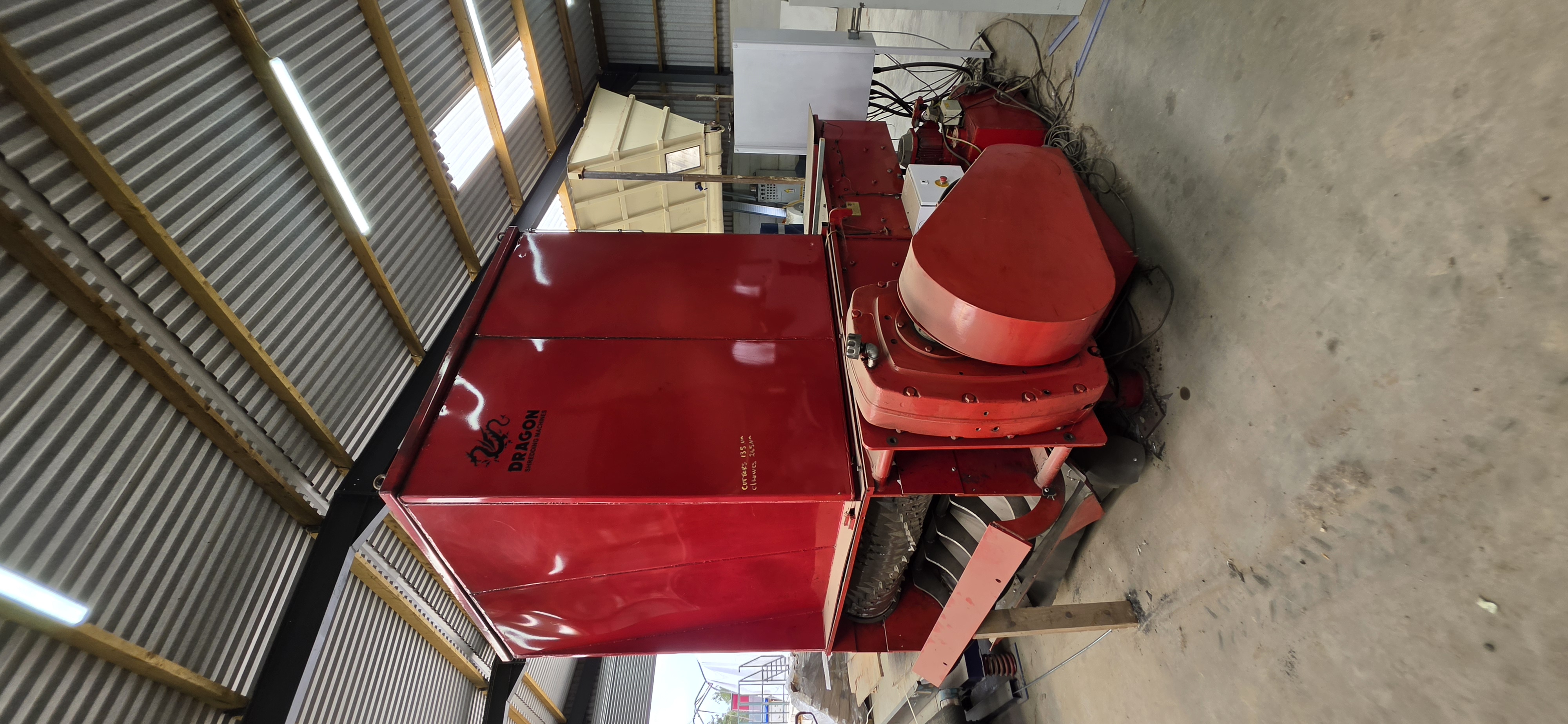 Used Dragon D35 Roto Grind Shredder