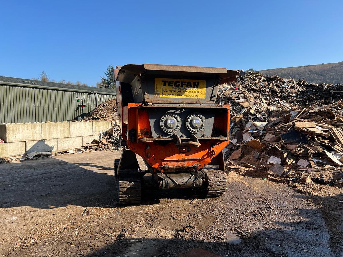 Used 2021 Arjes Impaktor 250 EVO Tracked Shredder W/Extra Shafts