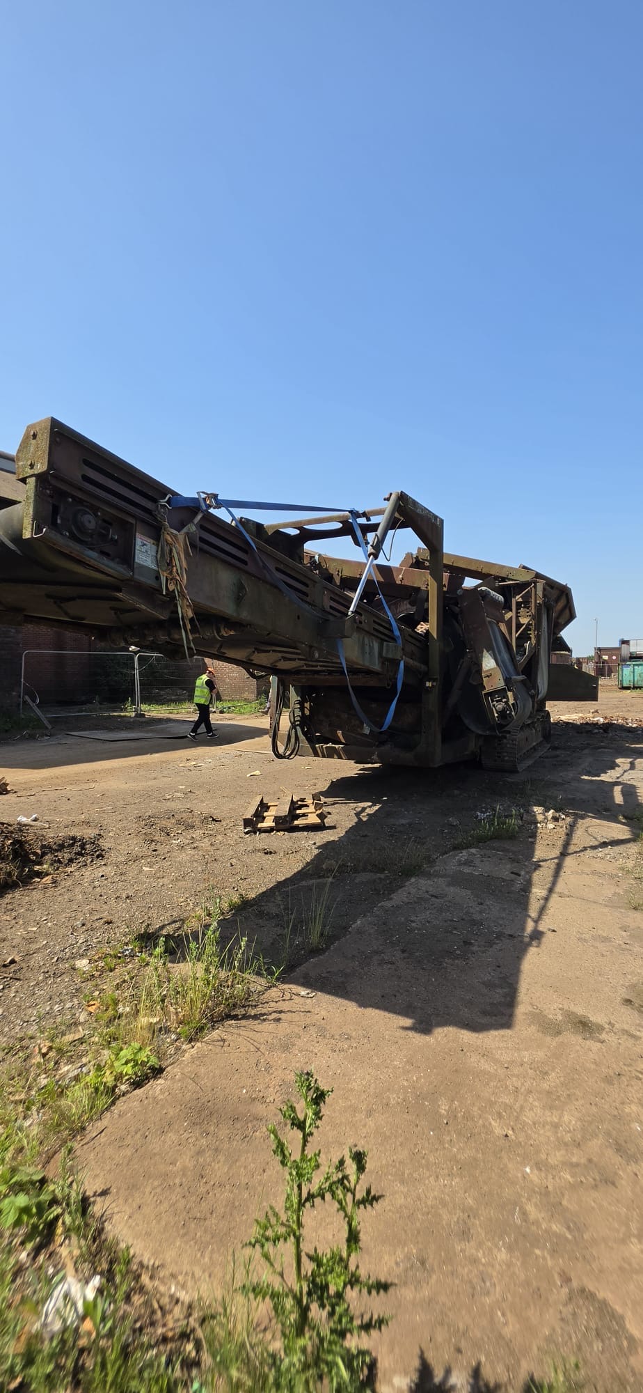 Used Powerscreen Warrior 1400 Tracked Screen Screener