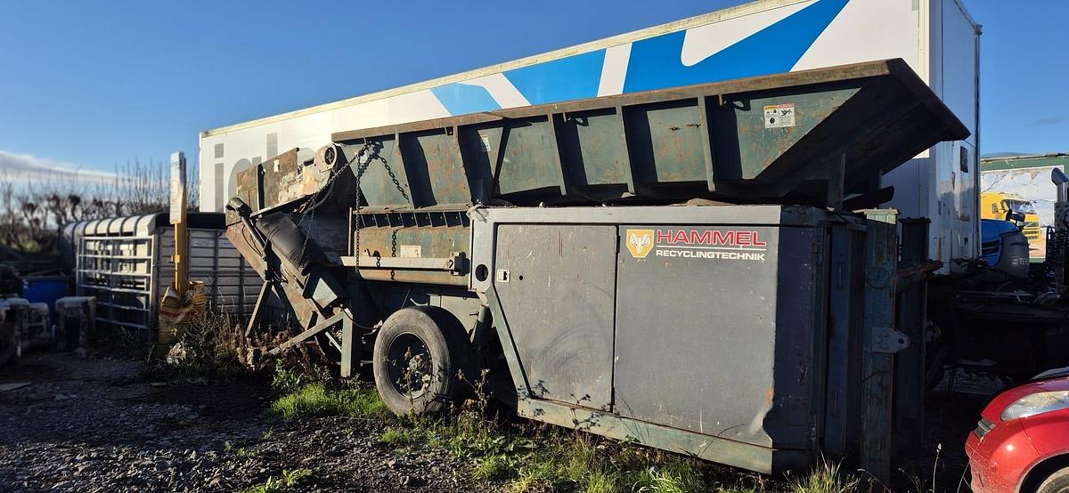 Used 2001 Hammel VB 750 D Slow-speed Twin-shaft Shredder