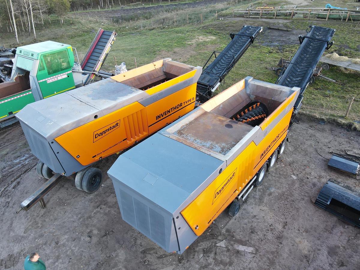 Used 2020 Doppstadt Inventhor 9 SA Slow-speed Shredder