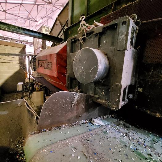 Used Full and comprehensive Plastics washing and drying line