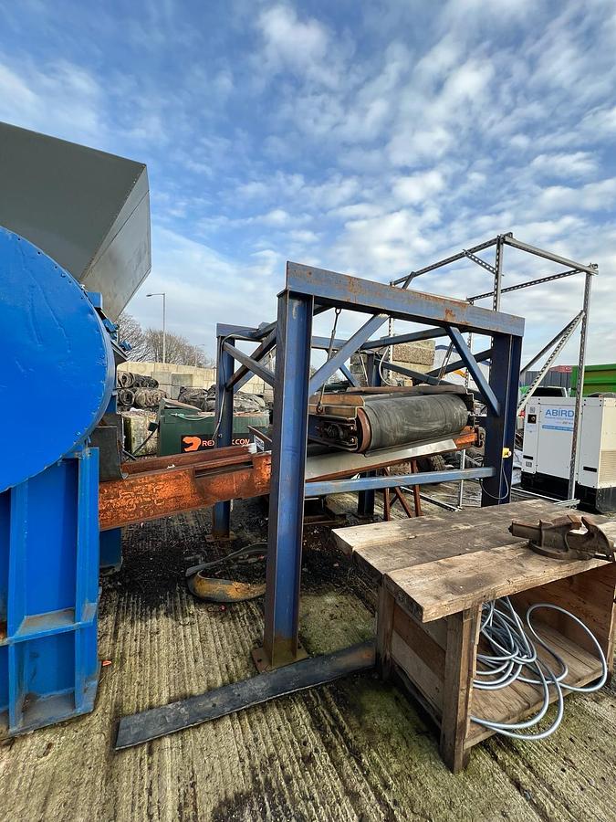 Used MTB 1700 Super Chopper Eldan 1200 Tyre Recycling Line