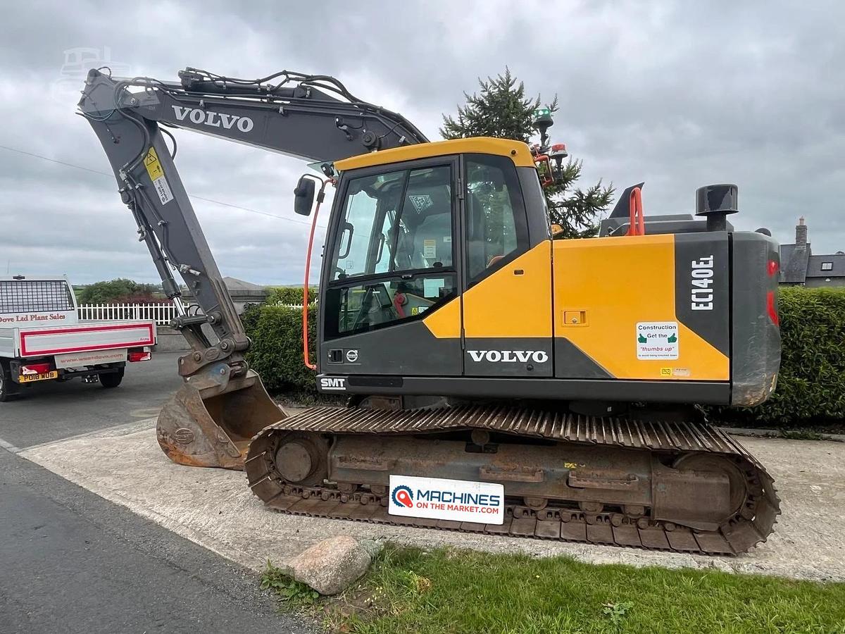 Used 2021 Volvo EC140EL Crawler Excavator 