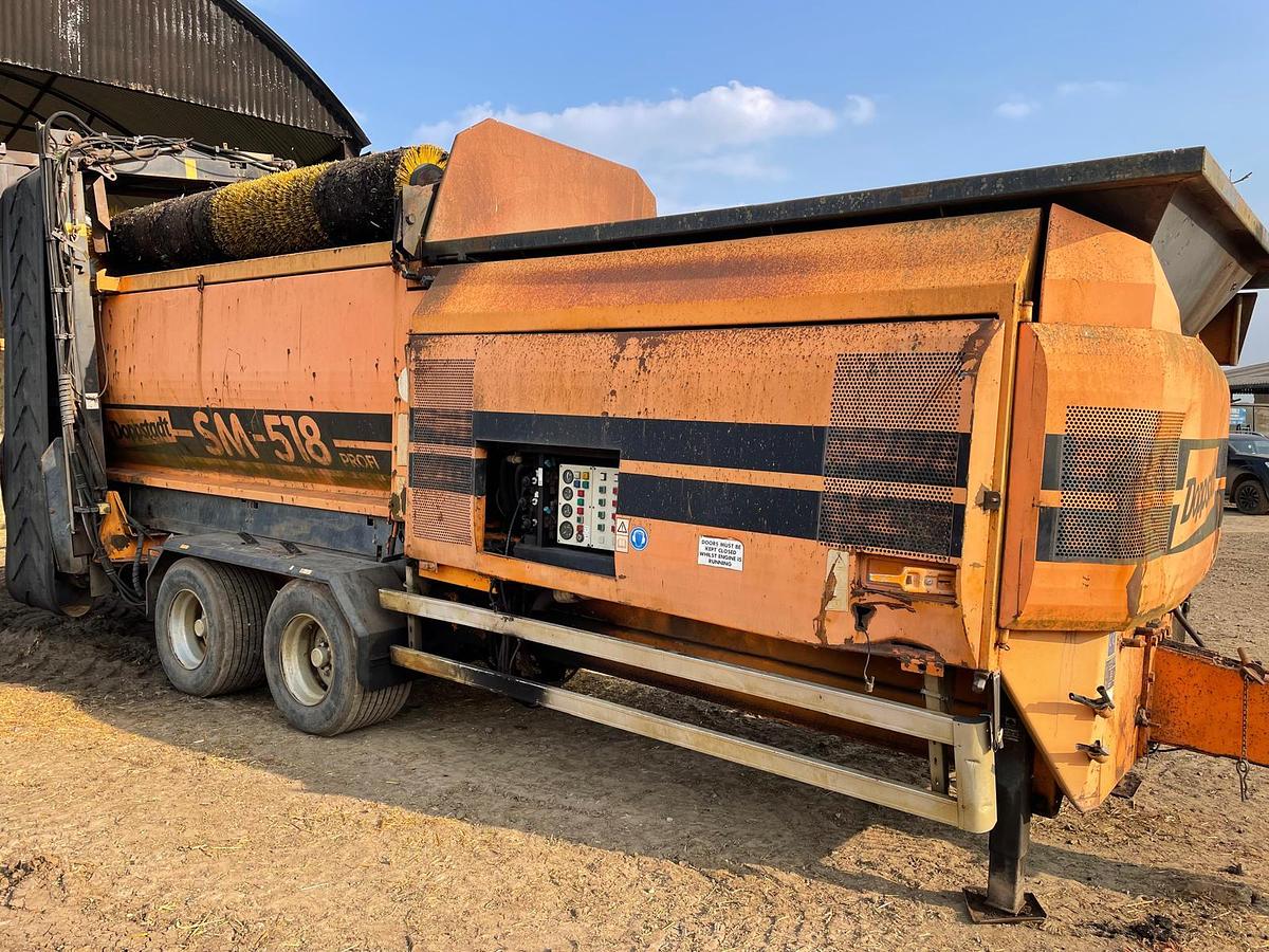 Used 2001 Doppstadt SM 518 Trommel Screen Screener 