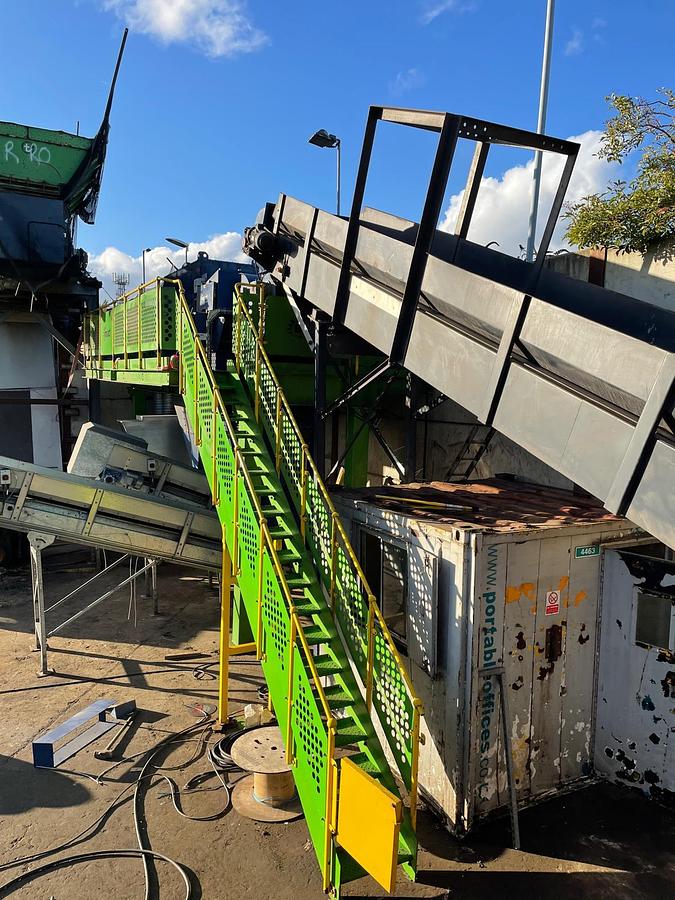 Used 2014 Impact Air Systems Zig Zag Classifier