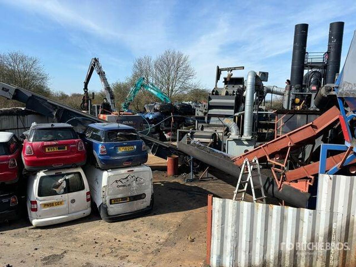 Used 2018 Bonfiglioli Drake 16 Hammer Mill Shredder