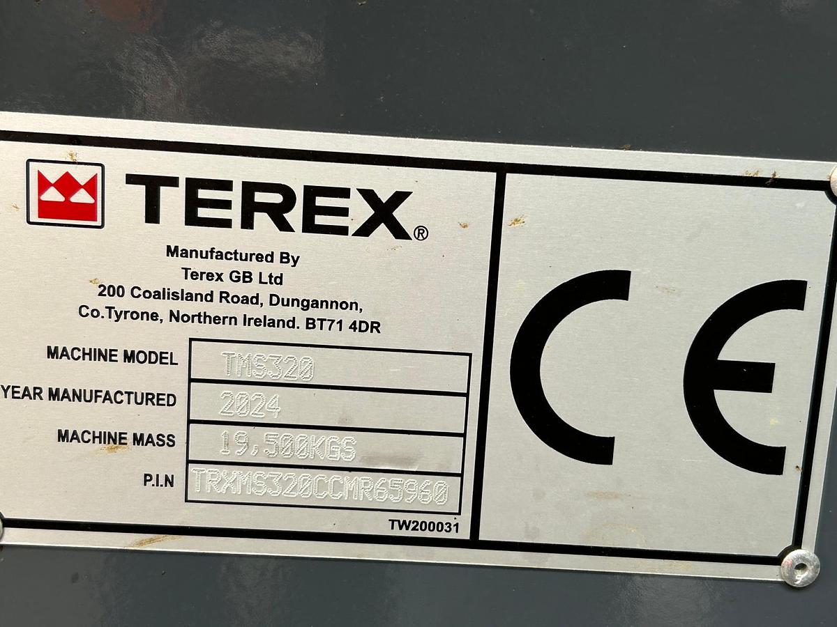Used 2024 Terex Ecotec TMS 320 Metal Separator