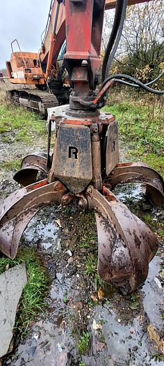 Used 2011 Terex Atlas 230MH with waste grab