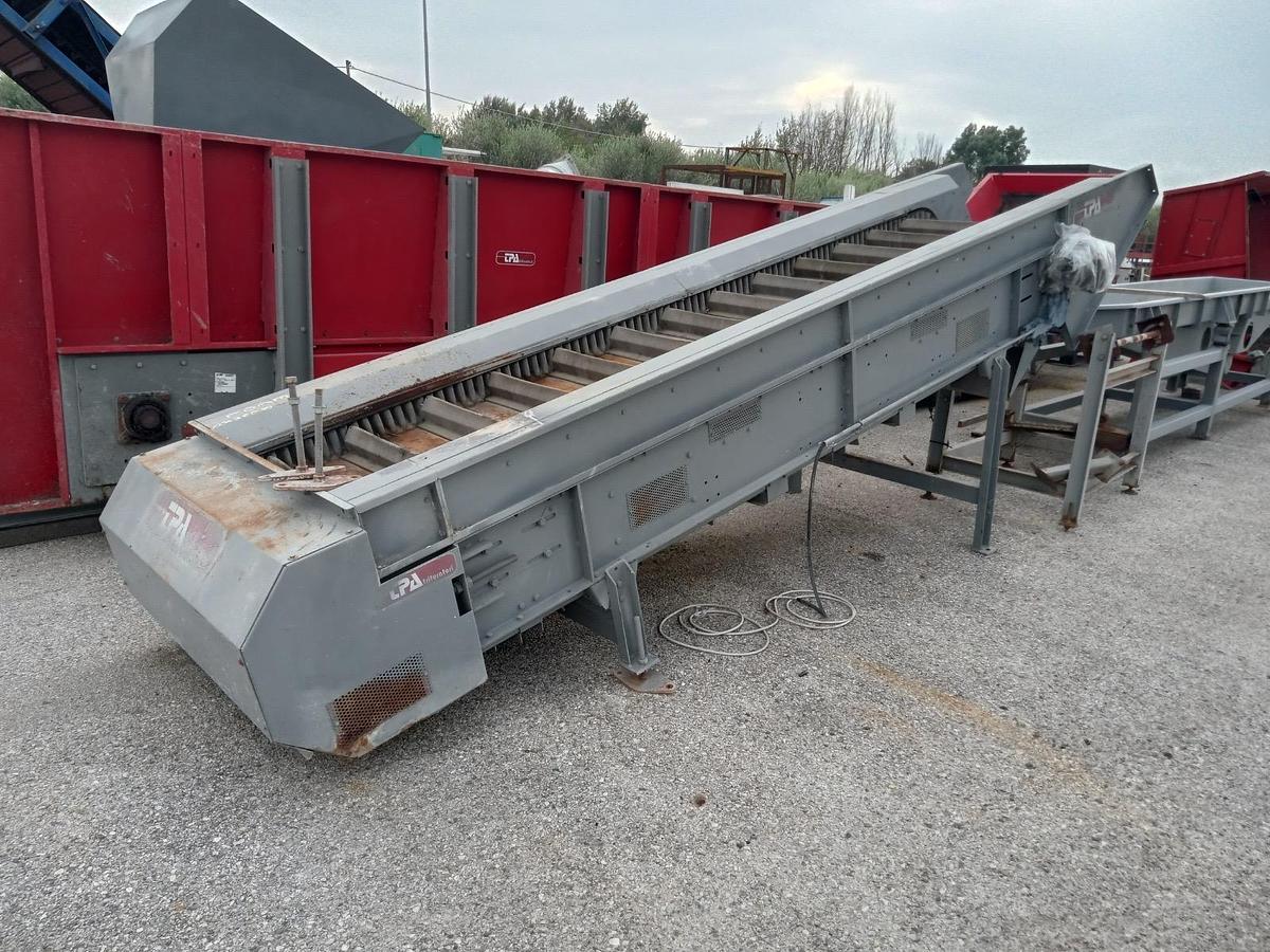 Used 2008 TPA Trituratori Plastics Shredder, Granulator & Conveyor Full Plant