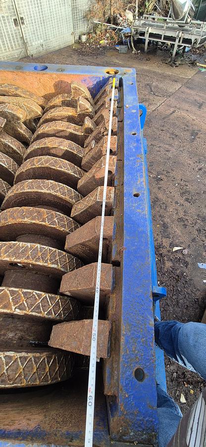Used 2020 Heavy Duty Twin shaft shredder
